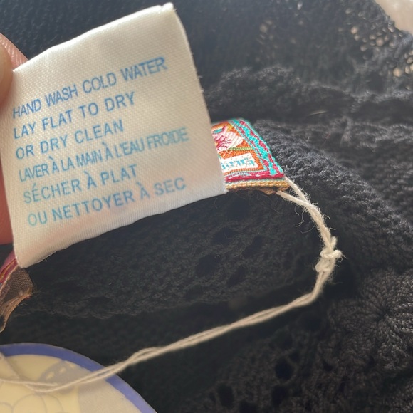 April Cornell Black Lace Tank ‘Elyse Camisole’ NWT - Small - Picture 8 of 8